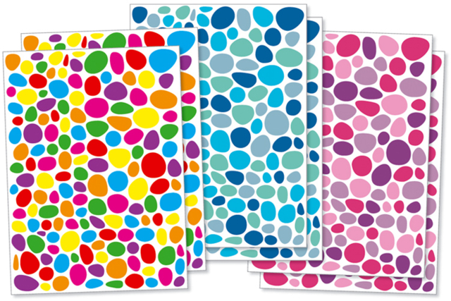 Gomets mosaico - Stickers mosaïques : l’art du collage de précision pour les enfants - 10doigts.fr