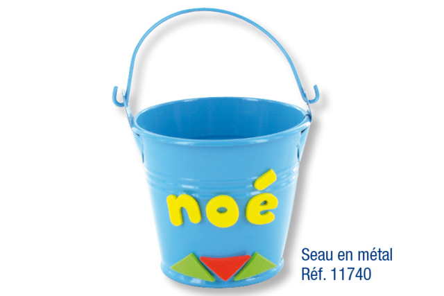 Mini Metal Bucket - 9 - Metal Supports - 10doigts.com - Supports en Métal - 10doigts.fr
