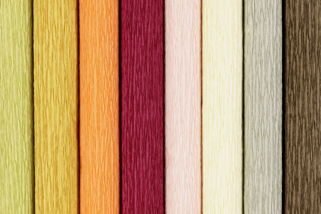 Autumn Crepe Paper - 8 Rolls - 8 - Crepe paper flowers - 10doigts.com - Fleurs en papier crépon : créez des bouquets éternels - 10doigts.fr