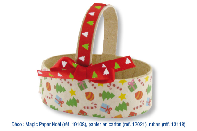 Paper Mâché Basket - 8 - Easter Baskets - 10doigts.com - Paniers de Pâques - 10doigts.fr