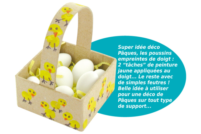 Paper Mâché Basket - 7 - Easter Baskets - 10doigts.com - Paniers de Pâques - 10doigts.fr