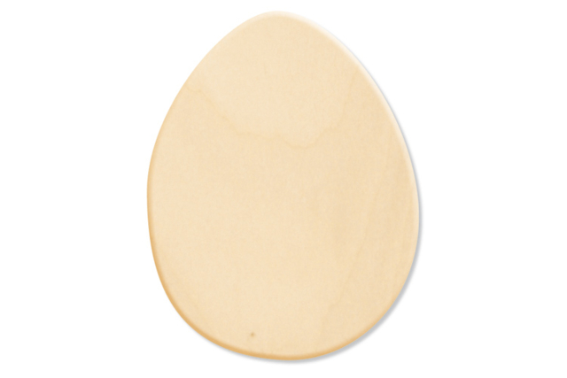 Natural Wooden Eggs - 10 Pieces - 0 - Wooden Shapes - 10doigts.com - Supports plats en bois - 10doigts.fr