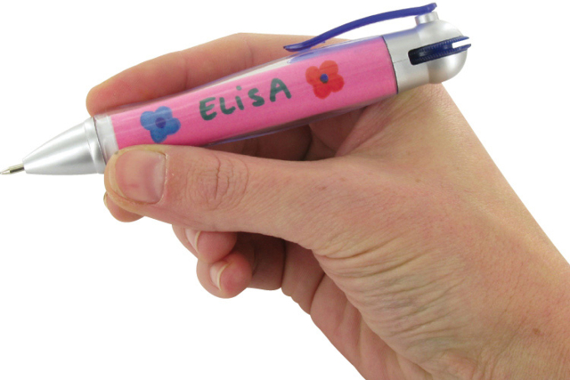 Bolígrafo personalizable - Objets pour le bureau : personnalisez votre espace de travail - 10doigts.fr