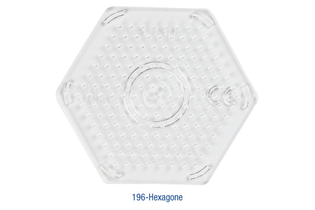 Transparent pegboardsfor Fuse Beads (Ø 5 mm) - 5 Pieces - 2 - 5 mm Ironing Beads - 10doigts.com - Perles à repasser 5 mm - 10doigts.fr