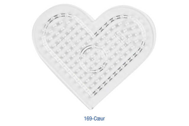 Transparent pegboardsfor Fuse Beads (Ø 5 mm) - 5 Pieces - 3 - 5 mm Ironing Beads - 10doigts.com - Perles à repasser 5 mm - 10doigts.fr