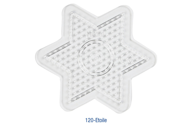 Transparent pegboards for Fuse Beads (Ø 5 mm) - 5 Pieces - 5 - 5 mm Ironing Beads - 10doigts.com - Perles à repasser 5 mm - 10doigts.fr