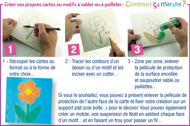 Double-Sided Adhesive Cards - 3 Pieces - 3 - Transparent Adhesives - 10doigts.com - Scotch et adhésifs - 10doigts.fr