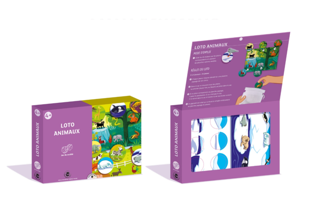 Lotto Game Set and Stickers - 3 - Sticker Box - 10doigts.com - Coffret Gommettes - 10doigts.fr