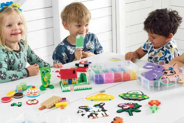 actividades niños abalorios para planchar - Perles à repasser 5 mm - 10doigts.fr