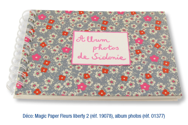 Álbum de fotos a espiral - Albums et carnets à personnaliser - 10doigts.fr