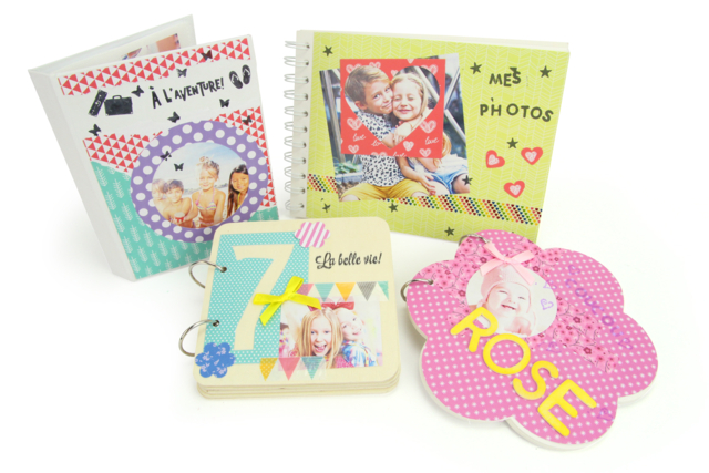 álbum de scrapbooking - Papiers Format A4 - 10doigts.fr