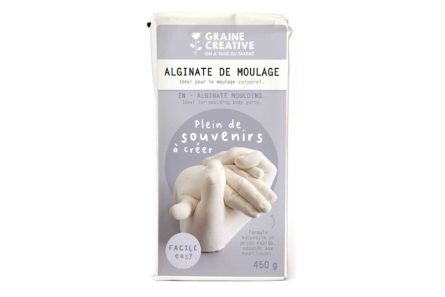 Alginate de secado rápido para impresión de bebé - Empreinte - Modelage et moulage - 10doigts.fr