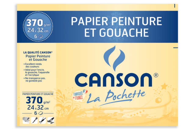 papel canson - Papiers Peintures - 10doigts.fr