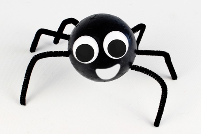 Araña de Halloween - Accessoires créatifs Halloween - 10doigts.fr