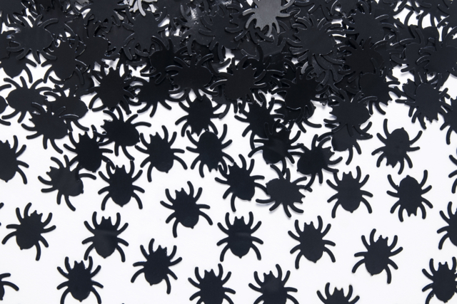 Mini Stickable Spiders - 500 Pieces - 1 - Halloween Creative Accessories - 10doigts.com - Accessoires créatifs Halloween - 10doigts.fr
