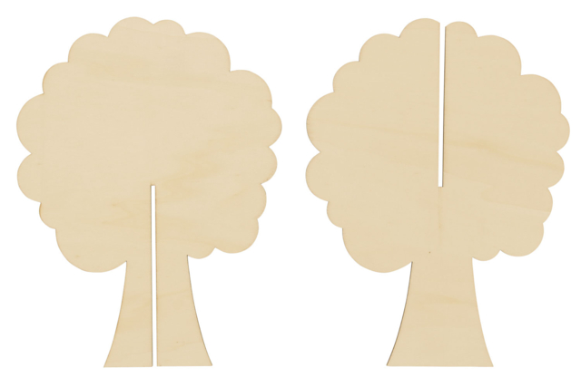 Large Wooden Tree for All Seasons to Assemble - 4 - Wooden Shapes - 10doigts.com - Supports plats en bois - 10doigts.fr