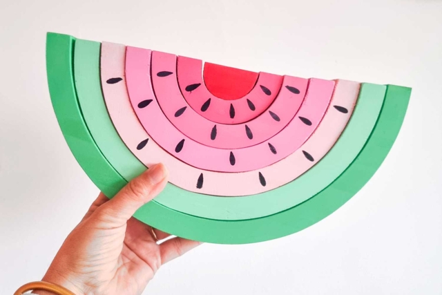 Arc-en-ciel en bois - 3 - Wooden Games and Toys - 10doigts.com - Jeux et Jouets en bois - 10doigts.fr