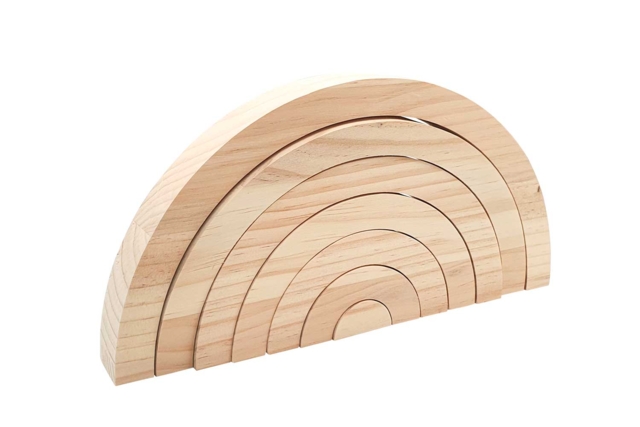 Arc-en-ciel en bois - 4 - Wooden Games and Toys - 10doigts.com - Jeux et Jouets en bois - 10doigts.fr