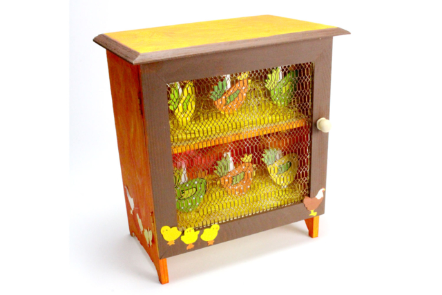 Egg Cabinet - 6 - Wooden Objects for the Kitchen - 10doigts.com - Objets bois pour la cuisine - 10doigts.fr