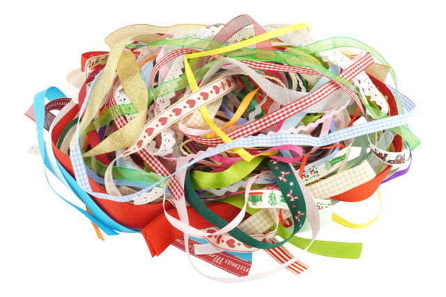 Large Ribbon Assortment - 50 pcs - 1 - Ribbons and Bias - 10doigts.com - Rubans - 10doigts.fr