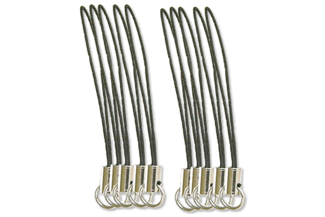 enganche de muñequera negra - Porte-clés - 10doigts.fr