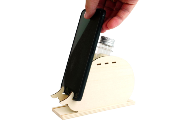 Smartphone Holders and Flower Vases - 6 Pieces - 3 - Office Supplies - 10doigts.com - Objets pour le bureau : personnalisez votre espace de travail - 10doigts.fr