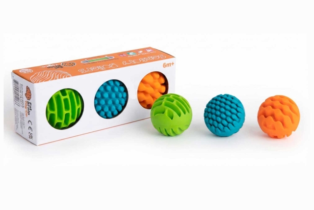 Sensory Balls - 3 Pieces - 1 - Learning and Manipulation - 10doigts.com - Matériel d'apprentissage et manipulation : l'éveil par le jeu - 10doigts.fr