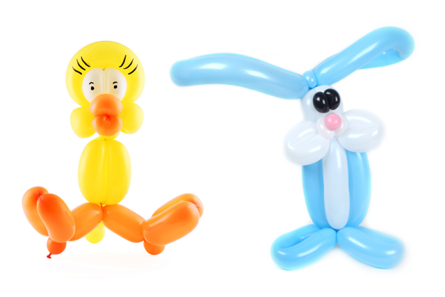 Modeling Balloons - 40 Balloons + 1 Pump - 8 - Balloons, garlands, streamers - 10doigts.com - Ballons, guirlandes, serpentins - 10doigts.fr