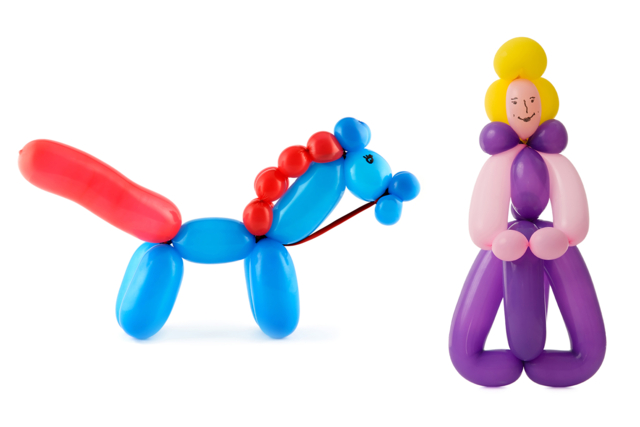 Modeling Balloons - 40 Balloons + 1 Pump - 6 - Balloons, garlands, streamers - 10doigts.com - Ballons, guirlandes, serpentins - 10doigts.fr