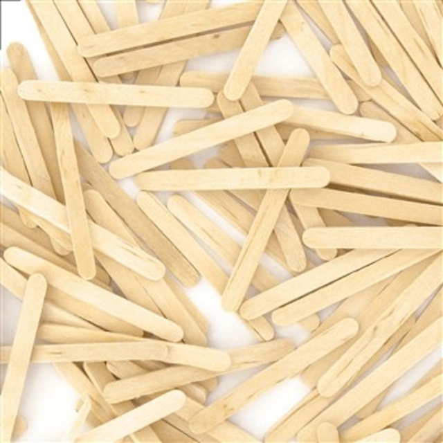 bastón de madera en bruto con lengüeta - Accessoires en bois - 10doigts.fr
