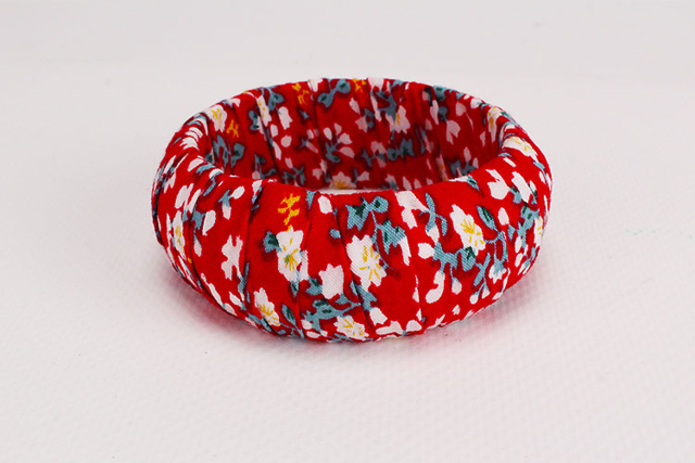 Liberty Bias, Red Tones - 5 Pieces - 4 - Ribbons and Bias - 10doigts.com - Rubans - 10doigts.fr