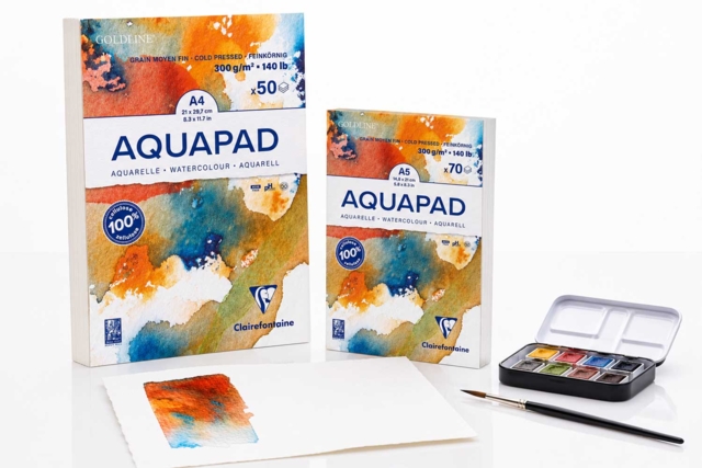 Aquapad Watercolor Block 300 g - Format of Your Choice - Papiers aquarelle et gouache - 10doigts.fr