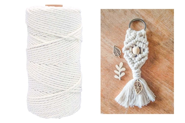 Macramé Cord Ø 3 mm - 100 m - 1 - Macramé Threads - 10doigts.com - Fils pour macramé - 10doigts.fr
