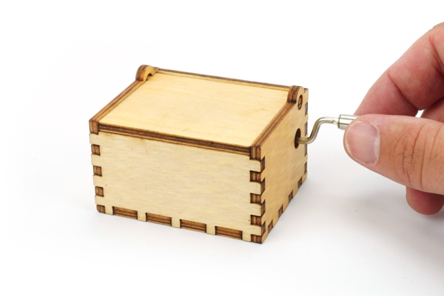 Caja melodía de Navidad - Objets en bois Noël - 10doigts.fr
