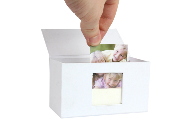 Caja para fotos - Boîtes et corbeilles en carton - 10doigts.fr
