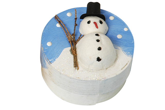 caja de madera navidad - Boîtes en bois - 10doigts.fr