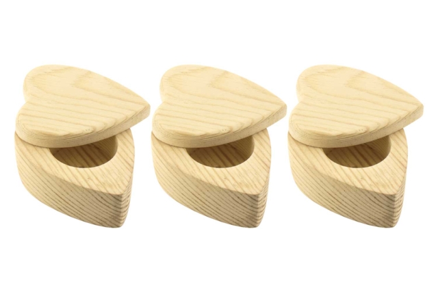 Caja de dientes - Lote de 3 - Boîtes en bois - 10doigts.fr