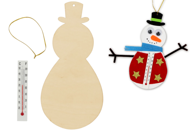 muñeco de nieve - Kits créatifs de Noël pour les enfants - 10doigts.fr