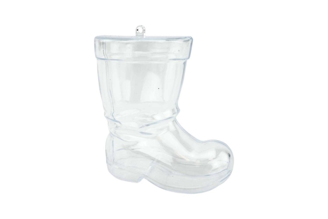 Transparent Plastic Boots - 10 Pieces - 5 - Fillable Shapes - Plastic - 10doigts.com - Formes à garnir - Plastique - 10doigts.fr