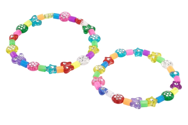 pulseras abalorios niños DIY - Perles Couleurs Transparentes - 10doigts.fr