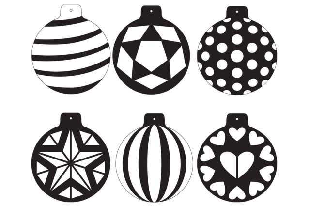 Metallic Card Kit Christmas Baubles - 6 Baubles - 7 - Christmas Creative Kits for Children - 10doigts.com - Kits créatifs de Noël pour les enfants - 10doigts.fr
