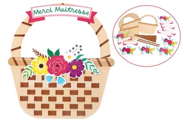 Flower Weaving Basket Kit - 6 Baskets - 5 - Parent's Day Kits - 10doigts.com - Kits fête des parents - 10doigts.fr