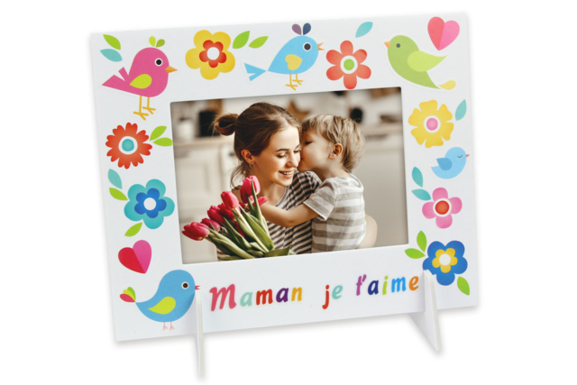 Foam Board Photo Frames - 6 Pieces - 5 - Cardboard Frames - 10doigts.com - Cadres en carton - 10doigts.fr