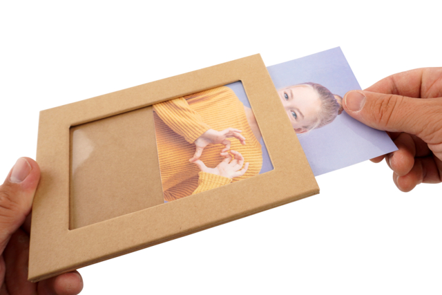 Kraft Cardboard Frame - 4 - Cardboard Frames - 10doigts.com - Cadres en carton - 10doigts.fr