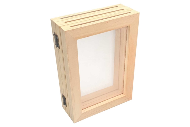 Double-Sided Wooden Triptych Frame - 5 - Wooden Photo Frames - 10doigts.com - Cadres photos en bois - 10doigts.fr