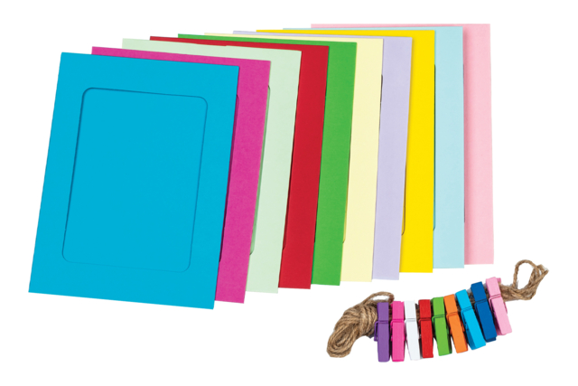 Thick Card Frames - 10 pcs - 3 - Cardboard Frames - 10doigts.com - Cadres en carton - 10doigts.fr