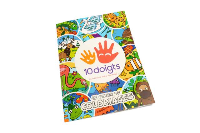 Animal Coloring Book 10doigts - Livres de coloriage et dessins : pour apprendre et s'évader - 10doigts.fr
