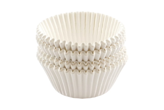 White Paper Cases - 100 Pieces - 2 - Paper Accessories - 10doigts.com - Accessoires en papier - 10doigts.fr