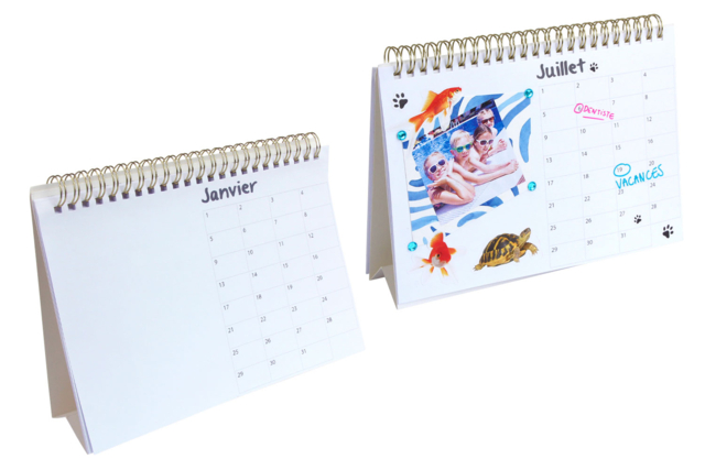 Decorate Your Desk Calendar - 3 - Bullet Journal, Planner - 10doigts.com - Bullet Journal, Planner - 10doigts.fr