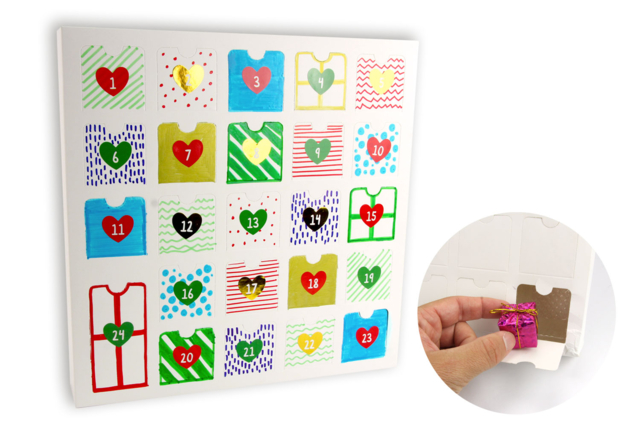 Decorate and Fill Your Own Advent Calendar - 1 - Advent Calendars - 10doigts.com - Calendriers de l'Avent - 10doigts.fr